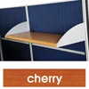 T8 Partitions Timber Shelf With Brackets Cherry