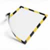 DURABLE DURAFRAME SECURITY A4 Yellow/Black - Pack of 2 