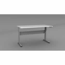 CONSET ELECTRIC SIT STAND DESKWhite Top 1800x800Silver Frame