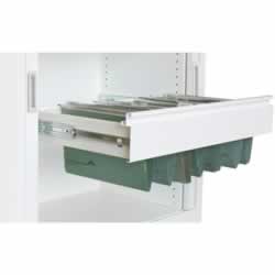 STEELCO FILE FRAMEPull Out W900 Satin Silver