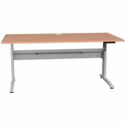 CONSET ELECTRIC SIT STAND DESKBeech Top 1800x800White Frame