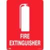 SAFETY SIGNAGE - FIRE Fire Extinguisher 450mmx600mm Polypropylene