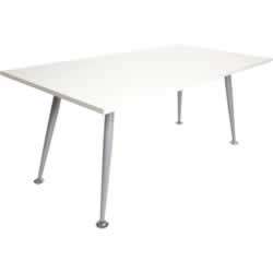 RAPID SPAN MEETING TABLEW1800xD900 White & Silver