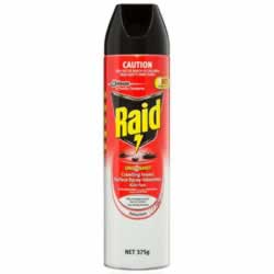 RAID ONESHOT INSECTS SPRAY Crawling Insect Surface Spray Odourless