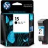 HP #15 INKJET CARTRIDGEC6615DA, Black