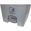 CLEANLINK RUBBISH BIN With Pedal Lid 30Litre Grey 41 x 40 x 43.5cm