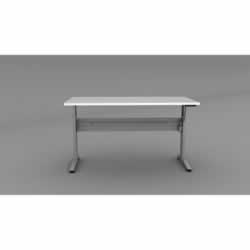 CONSET ELECTRIC SIT STAND DESKWhite Top 1600x800Silver Frame