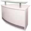 RAPIDLINE RECEPTION COUNTER Modular  Glass Top Component W1339xD800xH935mm
