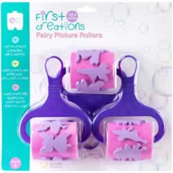 FIRST CREATIONS PAINT ROLLERSFairy - Pack of 3 