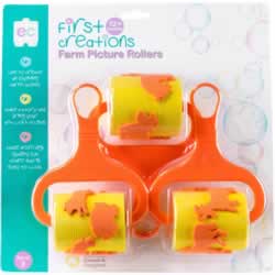 FIRST CREATIONS PAINT ROLLERSFarm - Pack of 3Pack of 3