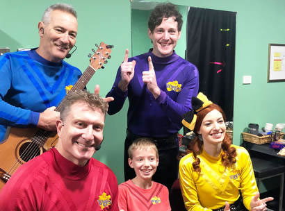 Ben's wish to meet The Wiggles