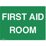 Brady Emergency Sign First Aid Room 450X600mm Metal