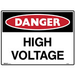 Brady Danger Sign High VoLitreage Polypropylene