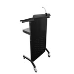 Lectern Professional Black Height 1205mm