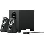 Logitech Z313 2.1 Speaker System with Subwoofer Black 